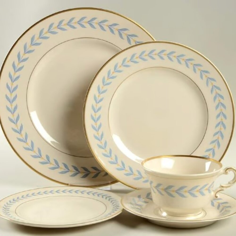 76 Piece Vintage China Set: Sherwood by SYRACUSE, INDIVIDUAL PIECES FOR PURCHASE